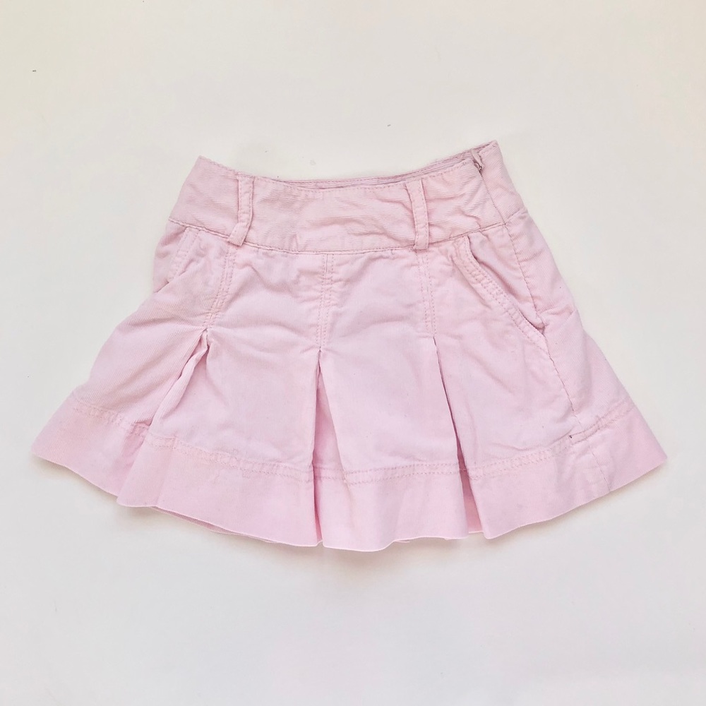 Jacadi Pink Corduroy Skirt